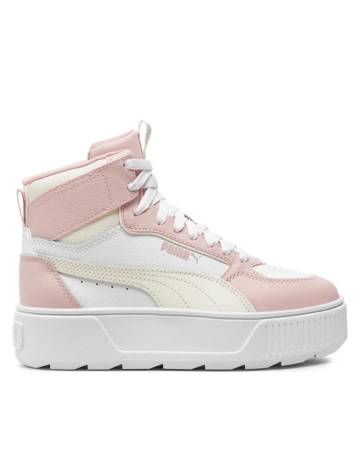 Pantofi sport - Karmen Rebelle Mid JR PUMA White-Warm Wh 388729-10