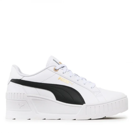 Promoții - Karmen Wedge PUMA White-PUMA Black-Gold