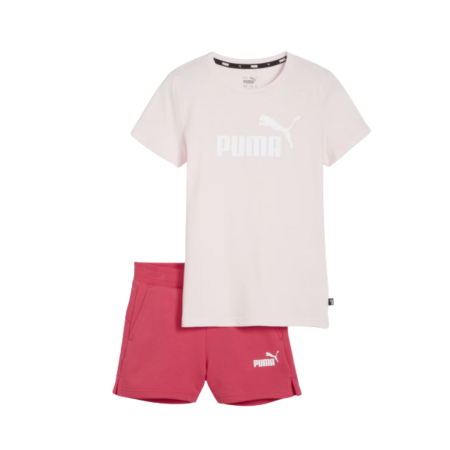 Promoții - Logo Tee & Shorts Set G Whisp Of Pink 846936-67
