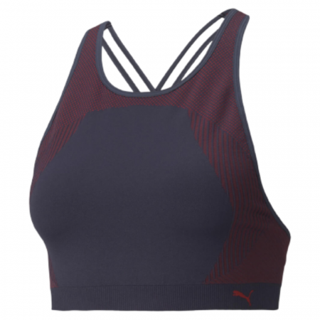 Femei - Bustiera Puma  Low Impact Long Line Seamless Bra Spellb