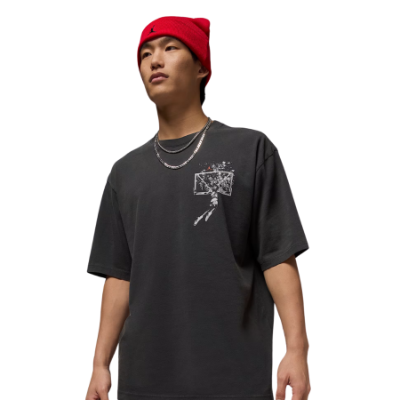TRICOU - M J BRK SBB OVSZ GFX SS CRW IB3297-045