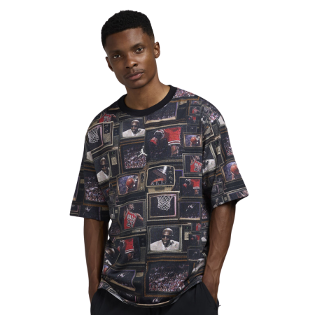 TRICOU - M J BRK TV AOP SS CREW HQ8946-010