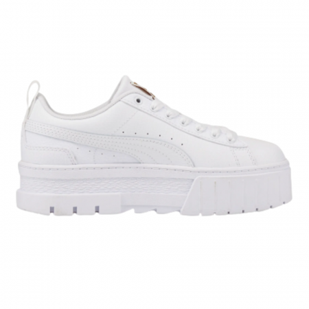 Pantofi sport - Mayze Lth Jr Puma White-Puma Team Gold