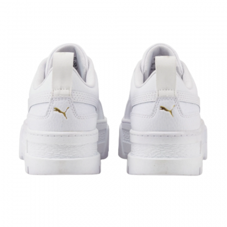 Mayze Lth Jr Puma White-Puma Team Gold [2]