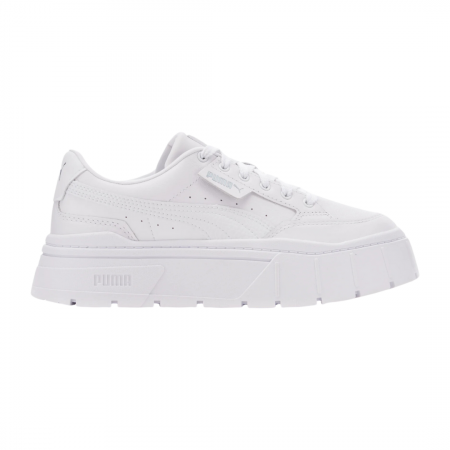 Mayze Stack Lthr Wns Puma White [0]