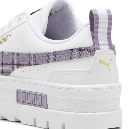 Mayze Winter Tartan Jr PUMA White-Pale P 398061-02 [4]