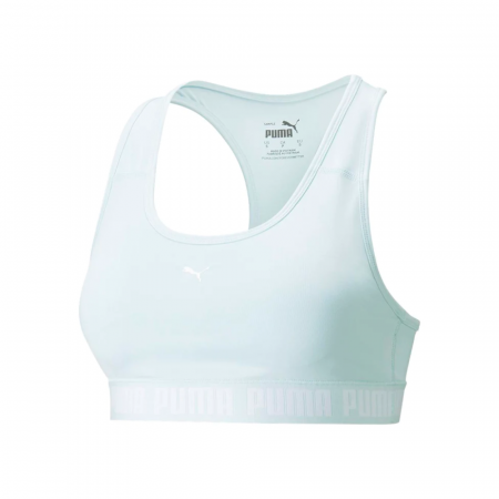 Femei - Mid Impact Puma Strong Bra Pm Nitro Blue - 521599-20