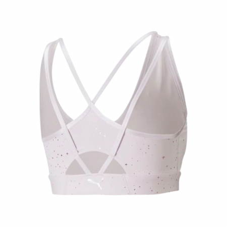 Bustiera antrenament Puma Mid Impact Stardust Crystalline Bra Lave [1]