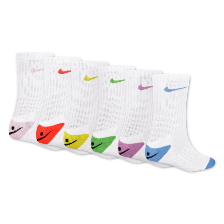 SOSETE - NHN 6PK NIKE SMILEY CREW BN0996-A0W