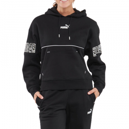 Puma Power Safari Hoodie FL Puma Black [1]