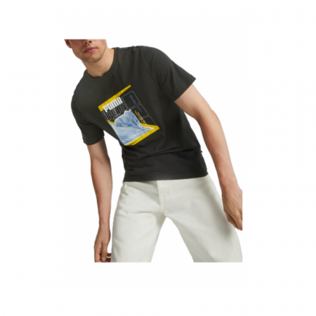 Puma Art Graphic Tee Puma Black [2]