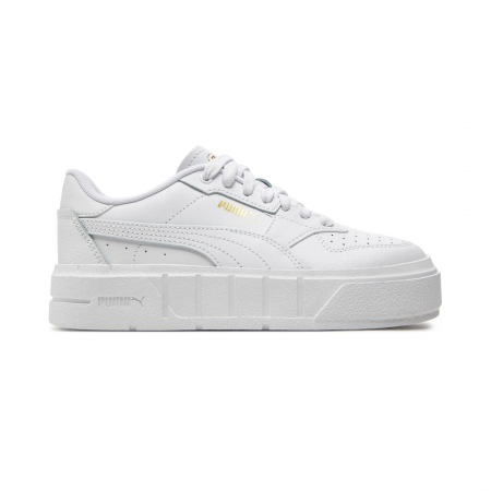 Puma Cali Court Lth Jr PUMA White [0]