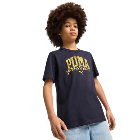 Import - PUMA CLASS Graphic Tee B New Navy 685814-16