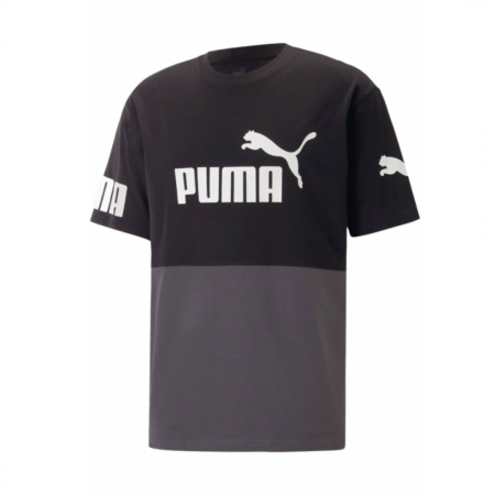 Puma Power Colorblock Tee Puma Black [0]
