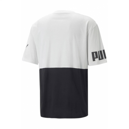 Puma Power Colorblock Tee Puma White [1]