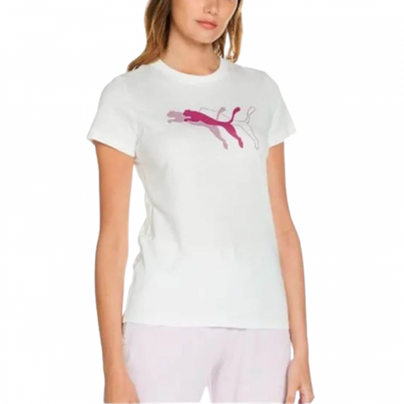 Puma Power Graphic Tee Puma White [1]