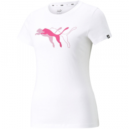 Puma Power Graphic Tee Puma White [0]