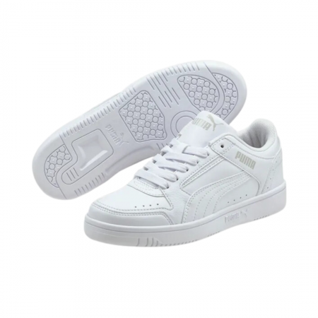 Puma Rebound JOY Lo Jr Puma White-Puma W [2]