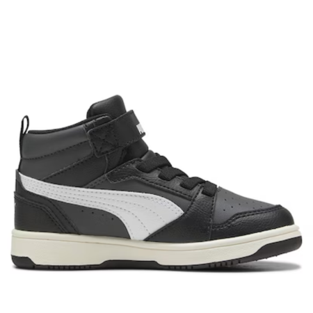 Copii și Adolescenti - Puma Rebound V6 Mid AC+ PS PUMA Black-PU 393832-29