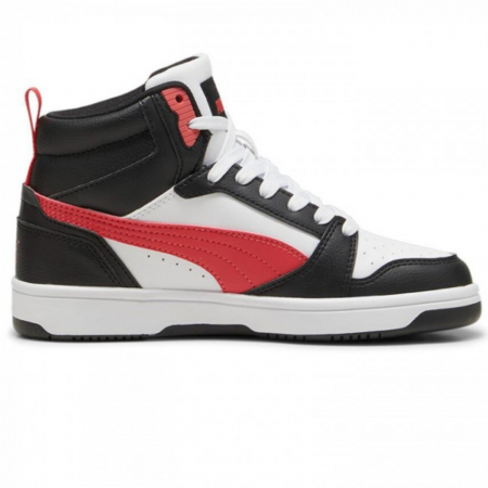 Puma Rebound V6 Mid Jr PUMA Black-Tart C 393831-16 Pantofi sport - Puma Rebound V6 Mid Jr PUMA Black-Tart C 393831-16