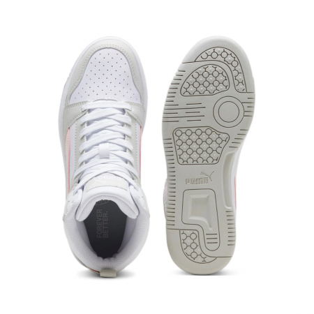 Puma Rebound V6 Mid Jr PUMA White-Frosty [3]