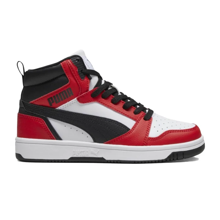 Pantofi sport - Puma Rebound V6 Mid Jr PUMA White-PUMA B