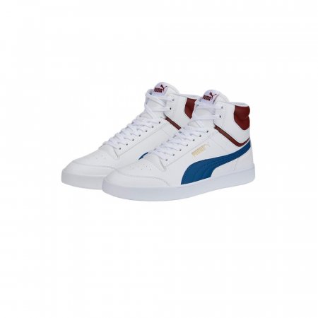 Puma Shuffle Mid Puma White-Lake Blue-In [1]