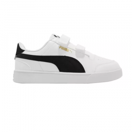 Puma Shuffle V Ps Puma White-Puma Black- [0]