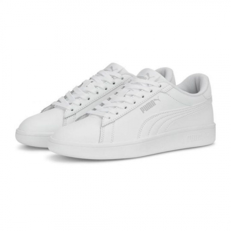 Puma Smash 3.0 L Jr Puma White-Cool Ligh [1]