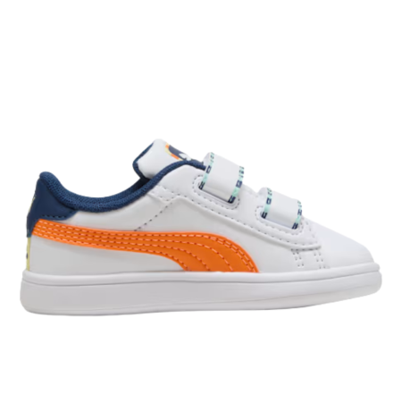 Copii și Adolescenti - Puma Smash 3.0 Playdate V Inf PUMA White 402828-01