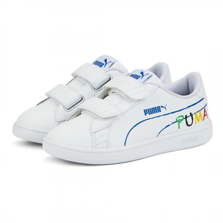 Puma Smash V2 Home School V Ps Puma Whit [2]
