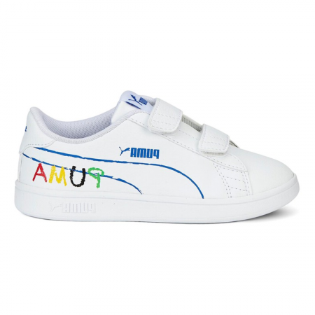 Copii și Adolescenti - Puma Smash V2 Home School V Ps Puma Whit