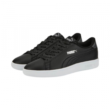 Puma Smash v2 Metallics Jr Puma Black-Pu [2]