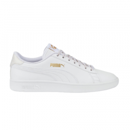 Copii și Adolescenti - Puma Smash V2 Metallics Jr Puma White-Pu - 386197-01