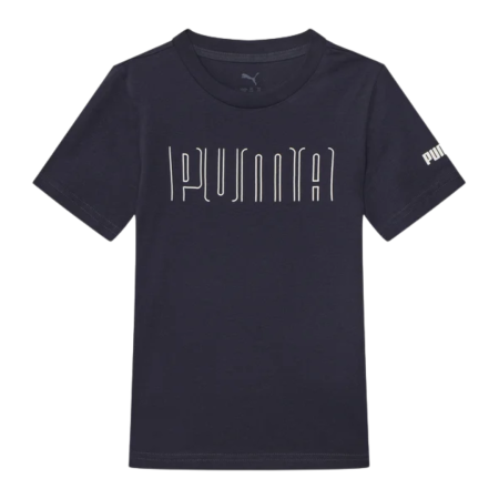 Import - PUMA SPORT Graphic Tee B New Navy 685850-16
