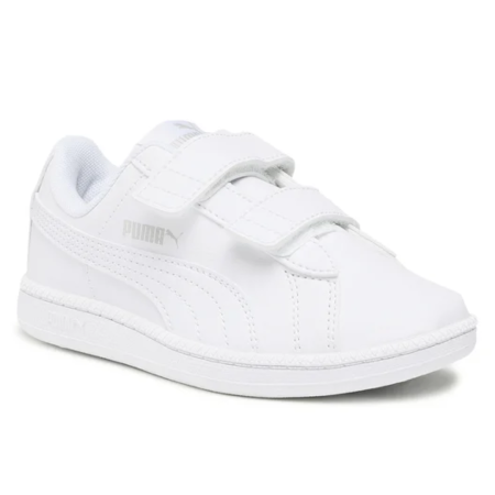 Puma Up V Ps Puma White-Puma White-Gray 373602-04 [1]