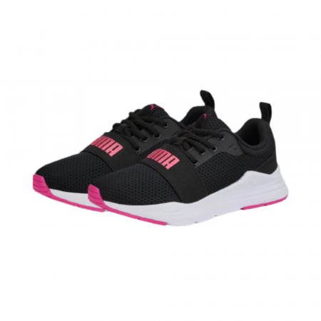 Puma Wired Run Jr Puma Black-Sunset Pink [1]