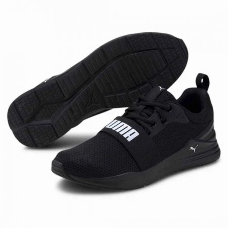 Puma Wired Run Puma Black-Puma White [1]