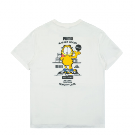 Puma X Garfield Graphic Tee Puma White [1]