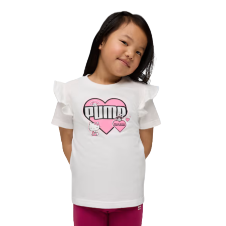 Noutăţi - PUMA X HELLO KITTY & FRIENDS Ruffle Tee 632386-02