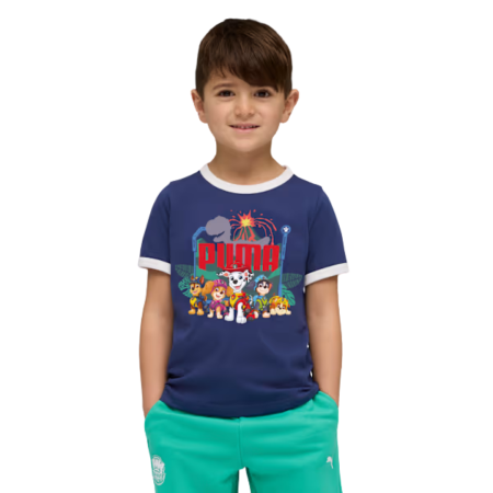 NeoSys - PUMA X PAW PATROL Ringer Tee Blue Jewel 634935-49