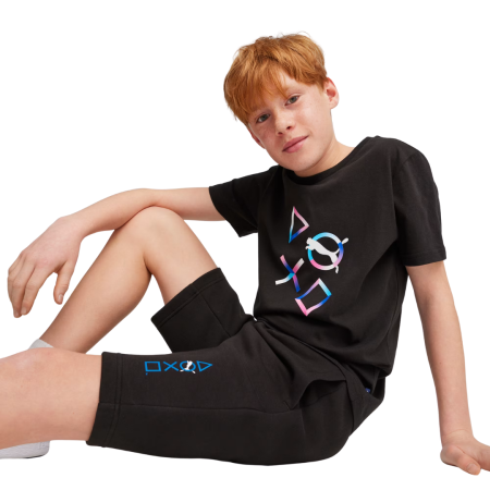 TRICOU - PUMA X PLAYSTATION Graphic Tee PUMA Blac 624862-01