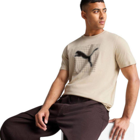 Îmbrăcăminte - PUMATECH Graphic Tee Desert Dust 684607-68