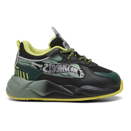 Copii și Adolescenti - RS-X Hot Wheels AC Inf PUMA Black-Green 401401-01