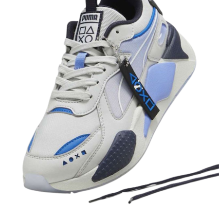 RS-X PLAYSTATION Jr Glacial Gray-Blue Sk 396657-01 [3]
