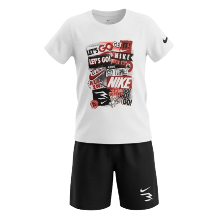 PANTOFI SPORT - RWB COLLAGE TEE TERRY SHORT SE 8Q1426-001