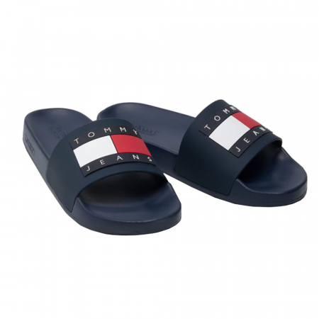 TOMMY JEANS MENS FLAG POOL SLIDE [1]