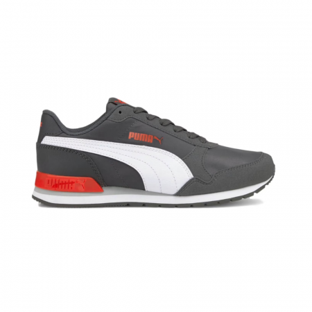 St Runner V2 Nl Jr Dark Shadow-Puma Whit [0]