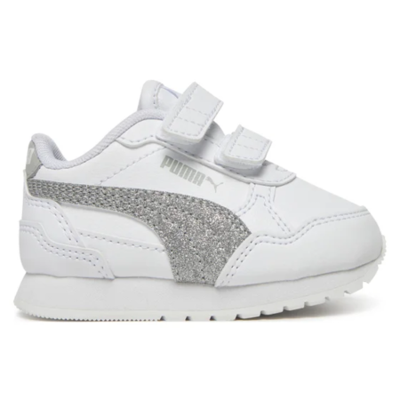 PANTOFI SPORT - ST Runner v4 SL Glitter V Inf PUMA White 401592-01