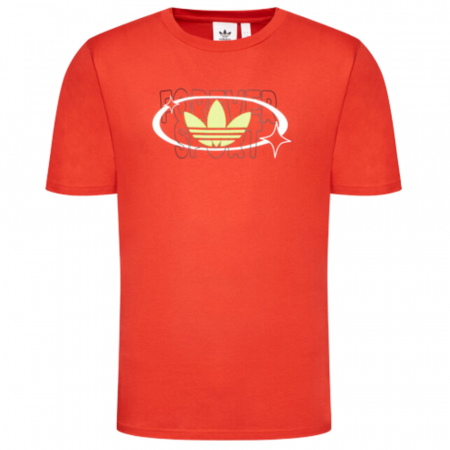 Bărbaţi - T-Shirt Cotone Manica Corta Trefoil Forever - HC2115